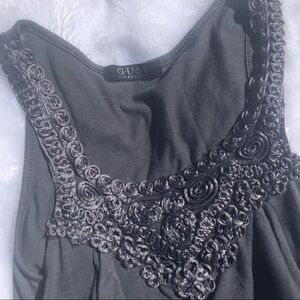 Dark Grey Dressy Tank     B12